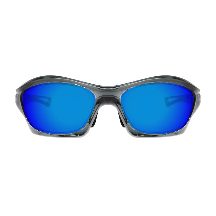 XAZTLAN ザストラン GHOST ゴースト TANZANITE/Earth R425 Grey Blue Mirror<br>Crystal ガラス偏光レンズ リミテッドモデル