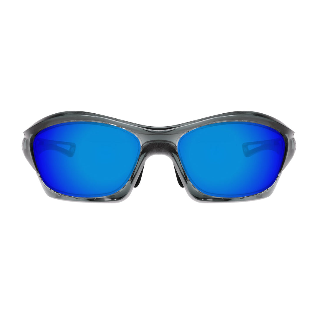 XAZTLAN ザストラン GHOST ゴースト TANZANITE/Earth R425 Grey Blue Mirror<br>Crystal ガラス偏光レンズ リミテッドモデル