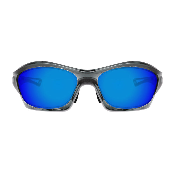 XAZTLAN ザストラン GHOST ゴースト TANZANITE/Earth R425 Grey Blue Mirror<br>Crystal ガラス偏光レンズ リミテッドモデル