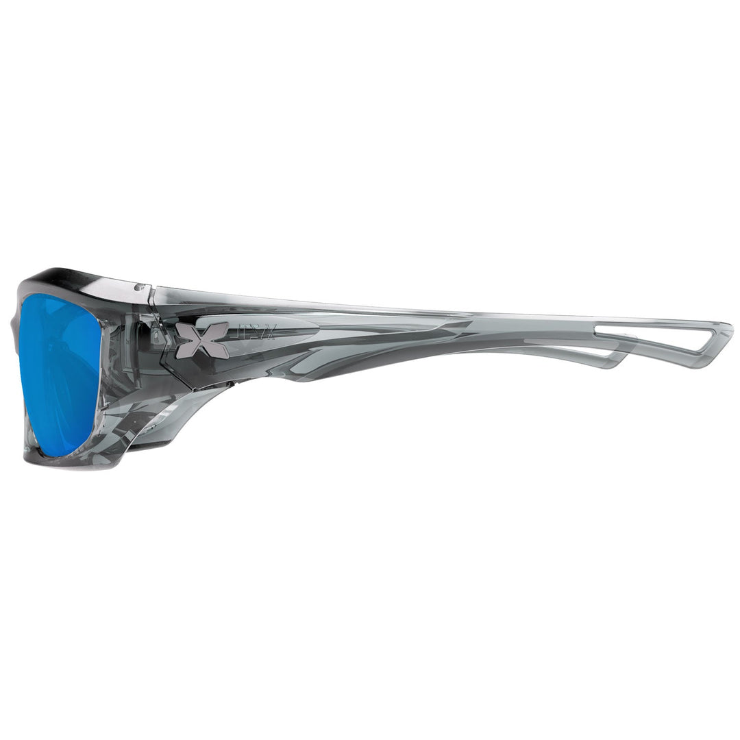 XAZTLAN ザストラン GHOST ゴースト TANZANITE/Earth R425 Grey Blue Mirror<br>Crystal ガラス偏光レンズ リミテッドモデル