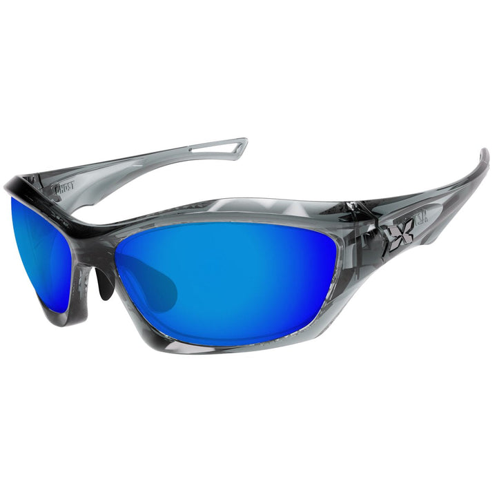 XAZTLAN ザストラン GHOST ゴースト TANZANITE/Earth R425 Grey Blue Mirror<br>Crystal ガラス偏光レンズ リミテッドモデル