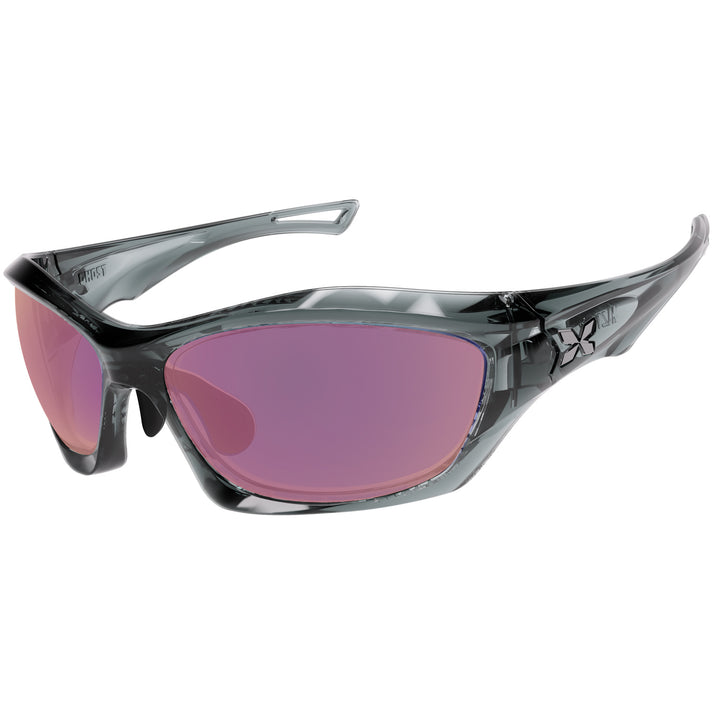 XAZTLAN ザストラン GHOST ゴースト TANZANITE/Crysyal RGB425 Grey Color Mirror<br>Crystal ガラス偏光レンズ リミテッドモデル