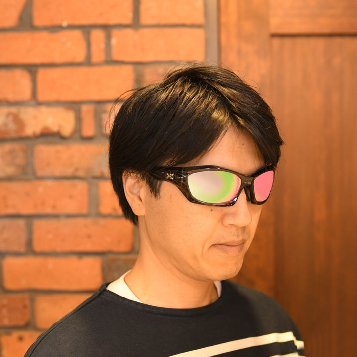 XAZTLAN ザストラン GHOST ゴースト TANZANITE/Crysyal RGB425 Grey Color Mirror<br>Crystal ガラス偏光レンズ リミテッドモデル