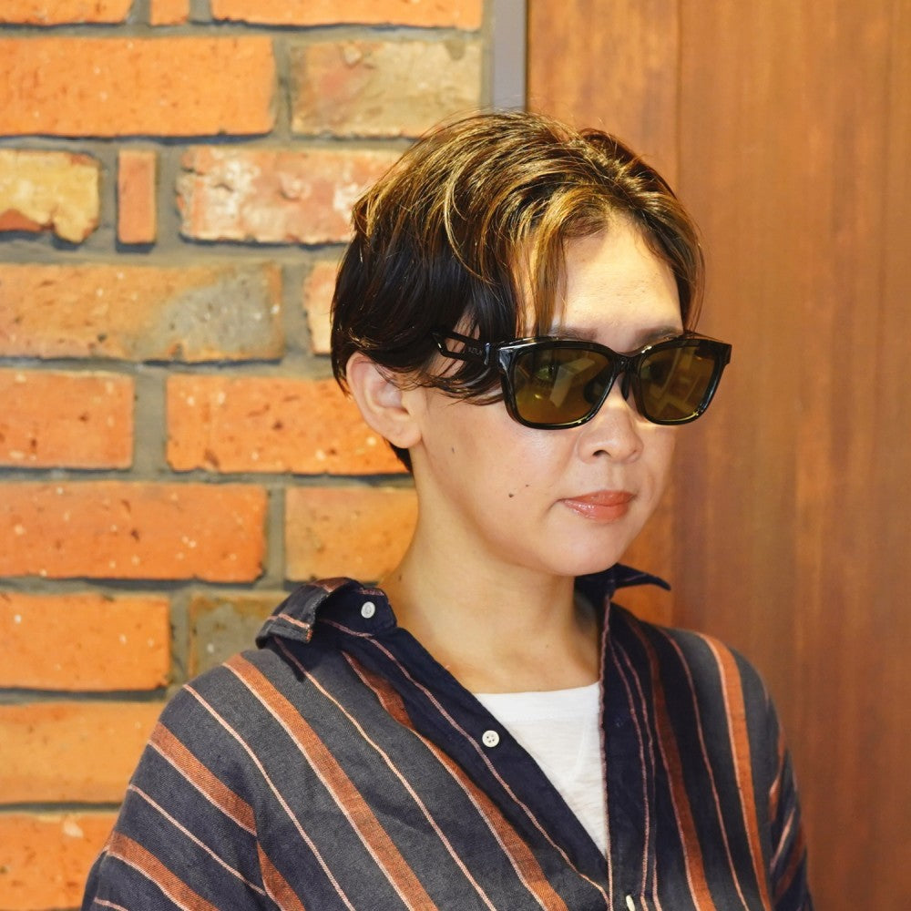 XAZTLAN ザストラン CHEROKEE チェロキー GLOSSY BLACK/GP leaves