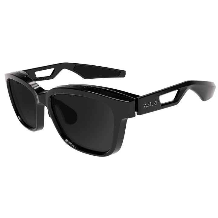 XAZTLAN ザストラン CHEROKEE チェロキー GLOSSY BLACK/Pluto R425 Grey<br>Crystal ガラス偏光レンズ リミテッドモデル