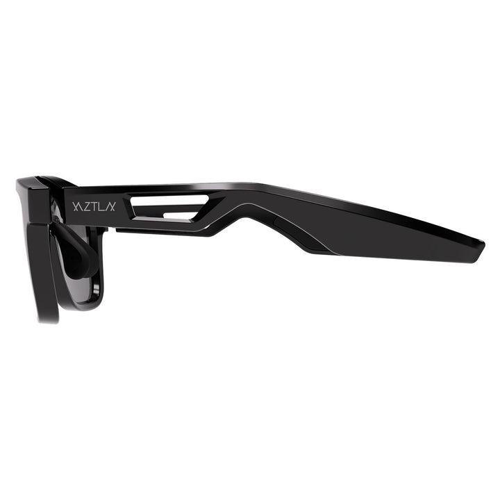 XAZTLAN ザストラン CHEROKEE チェロキー GLOSSY BLACK/Crysyal RGB425 Grey Color Mirror<br>Crystal ガラス偏光レンズ リミテッドモデル