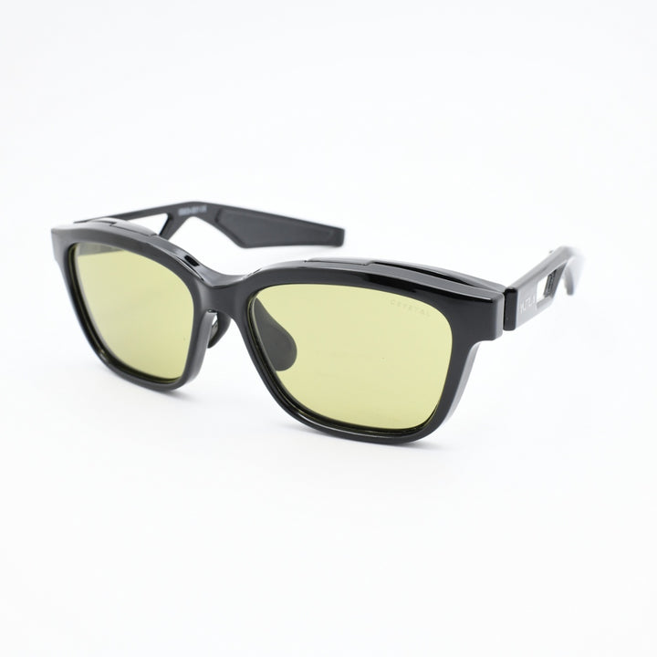 XAZTLAN ザストラン<br>CHEROKEE チェロキー<br>GLOSSY BLACK/Crysyal Amber Green R425<br>