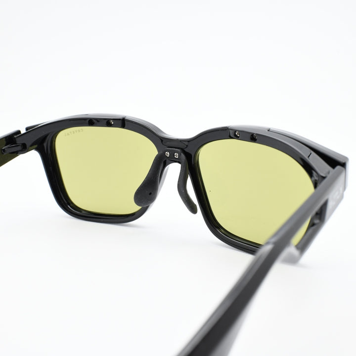 XAZTLAN ザストラン<br>CHEROKEE チェロキー<br>GLOSSY BLACK/Crysyal Amber Green R425<br>