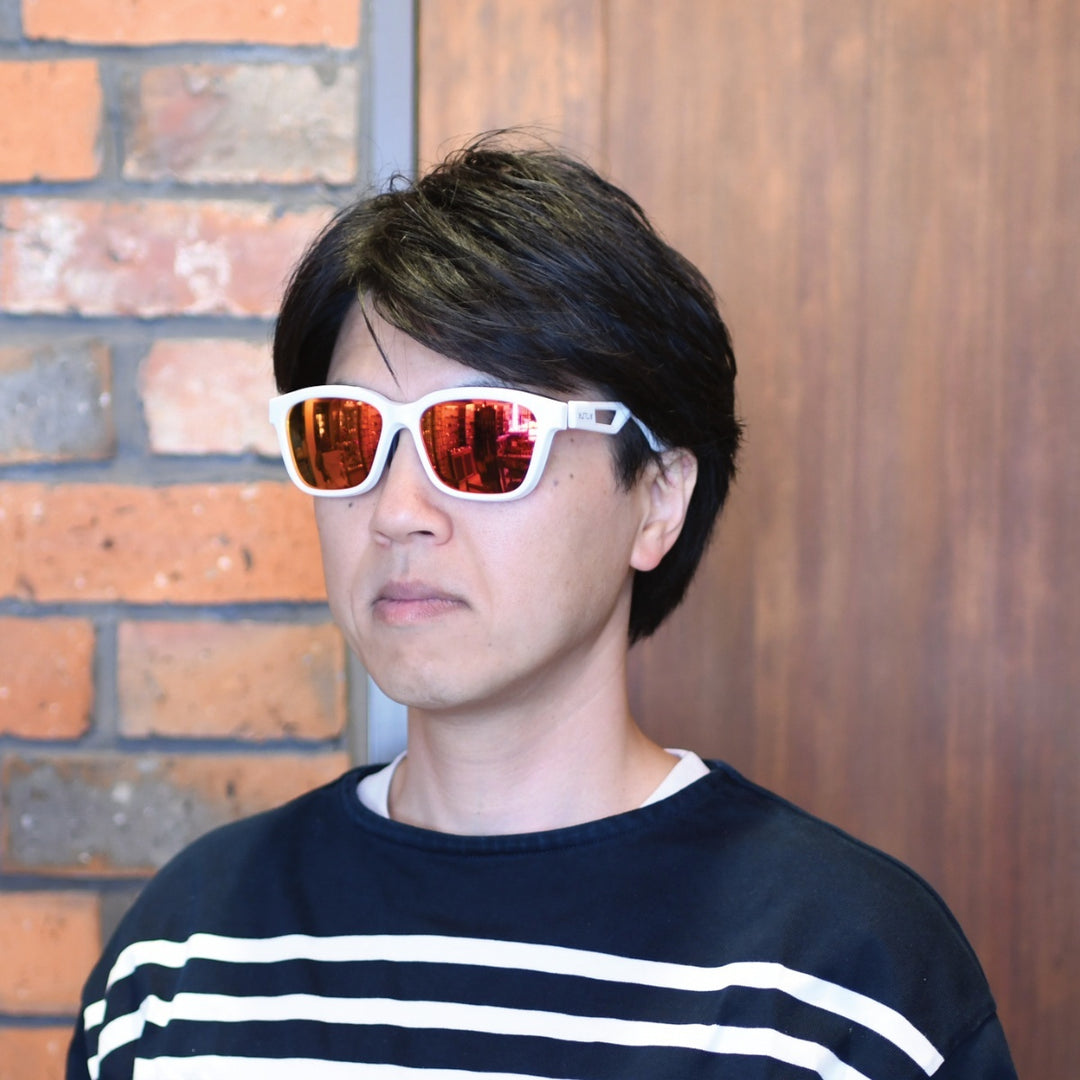 XAZTLAN ザストラン CHEROKEE チェロキー GLOSSY WHITE/red earth G arrow