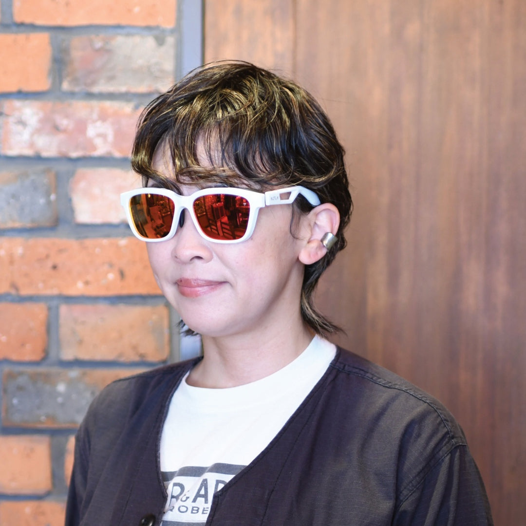 XAZTLAN ザストラン CHEROKEE チェロキー GLOSSY WHITE/red earth G arrow