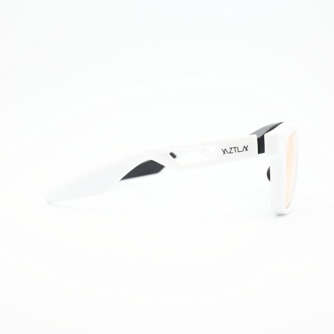 XAZTLAN ザストラン<br>CHEROKEE チェロキー<br>GLOSSY WHITE/Crysyal RGB425 Grey Color Mirror<br>
