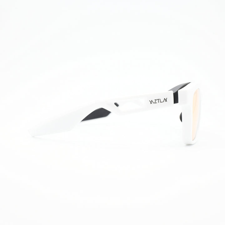 XAZTLAN ザストラン<br>CHEROKEE チェロキー<br>GLOSSY WHITE/Crysyal RGB425 Grey Color Mirror<br>