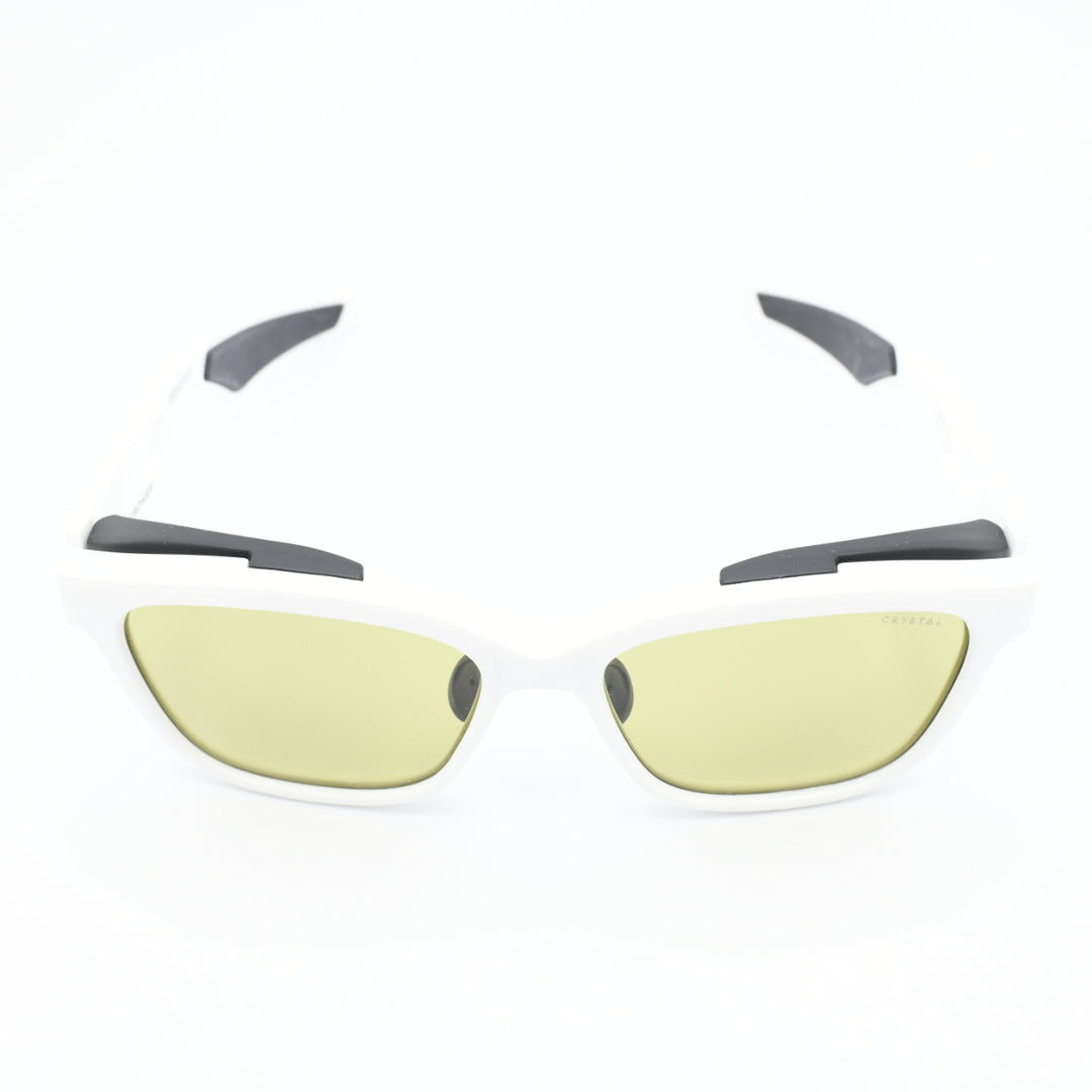 XAZTLAN ザストラン<br>CHEROKEE チェロキー<br>GLOSSY WHITE/Crysyal Amber Green R425<br>