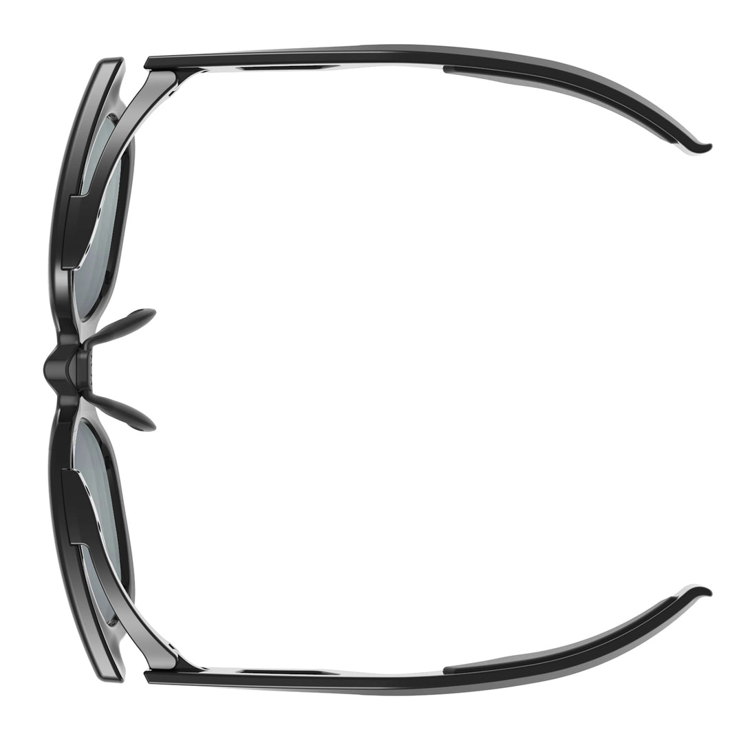 XAZTLAN ザストラン APOLLOIII アポロIII GLOSSY BLACK/Crysyal RGB425 Grey Color Mirror<br>Crystal ガラス偏光レンズ リミテッドモデル