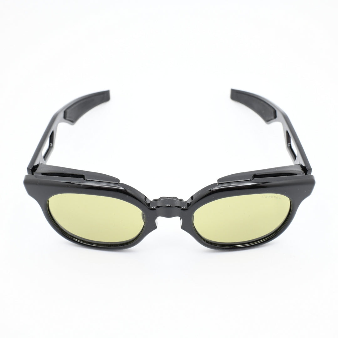 XAZTLAN ザストラン<br>APOLLOIII アポロIII<br>GLOSSY BLACK/Crysyal Amber Green R425<br>