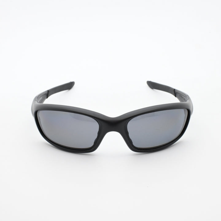 OAKLEY オークリー<br>STRAIGHT JACKET ストレートジャケット<br>MATTE BLACK/GREY POLARIZED USフィット<br>