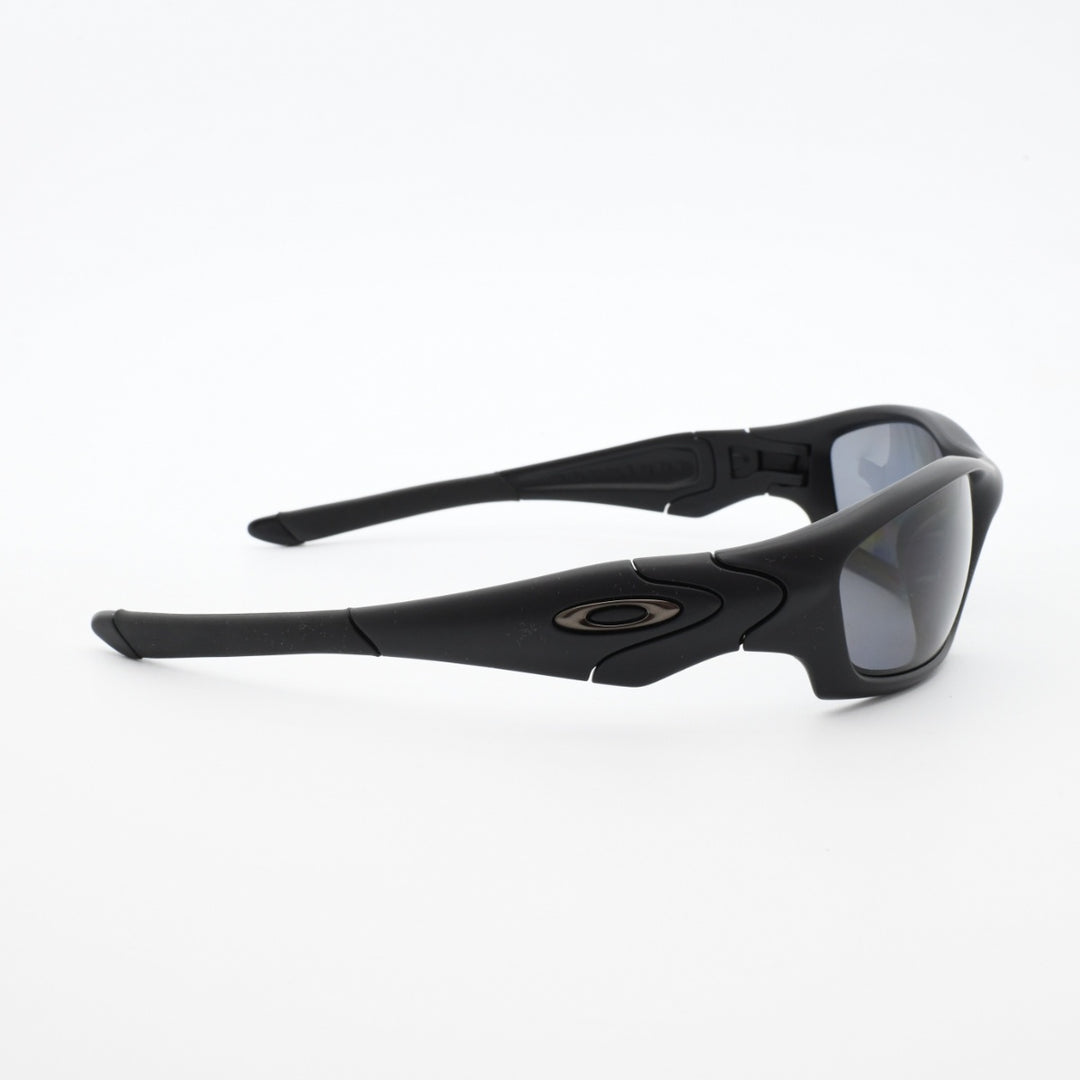 OAKLEY オークリー<br>STRAIGHT JACKET ストレートジャケット<br>MATTE BLACK/GREY POLARIZED USフィット<br>
