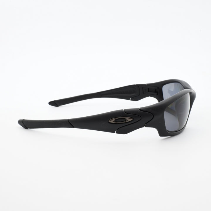OAKLEY オークリー<br>STRAIGHT JACKET ストレートジャケット<br>MATTE BLACK/GREY POLARIZED USフィット<br>