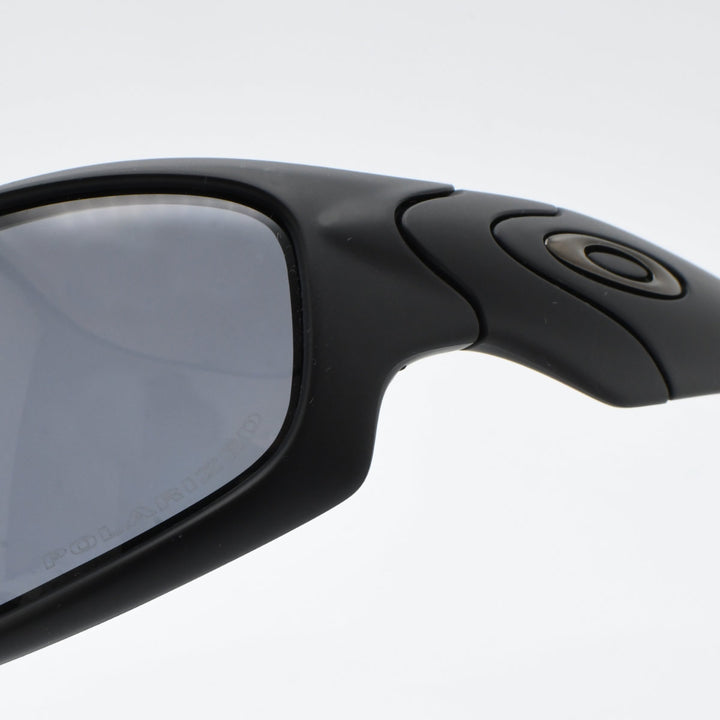 OAKLEY オークリー<br>STRAIGHT JACKET ストレートジャケット<br>MATTE BLACK/GREY POLARIZED USフィット<br>