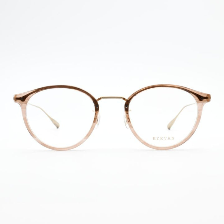 川口 春奈さん「９ボーダー」着用モデル<br>EYEVAN アイヴァン ACOSTA col-CB 46サイズ