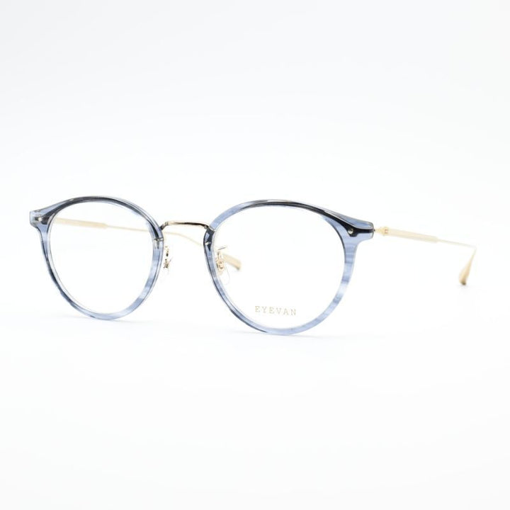 川口 春奈さん「９ボーダー」着用モデル<br>EYEVAN アイヴァン ACOSTA col-DSEA 46サイズ