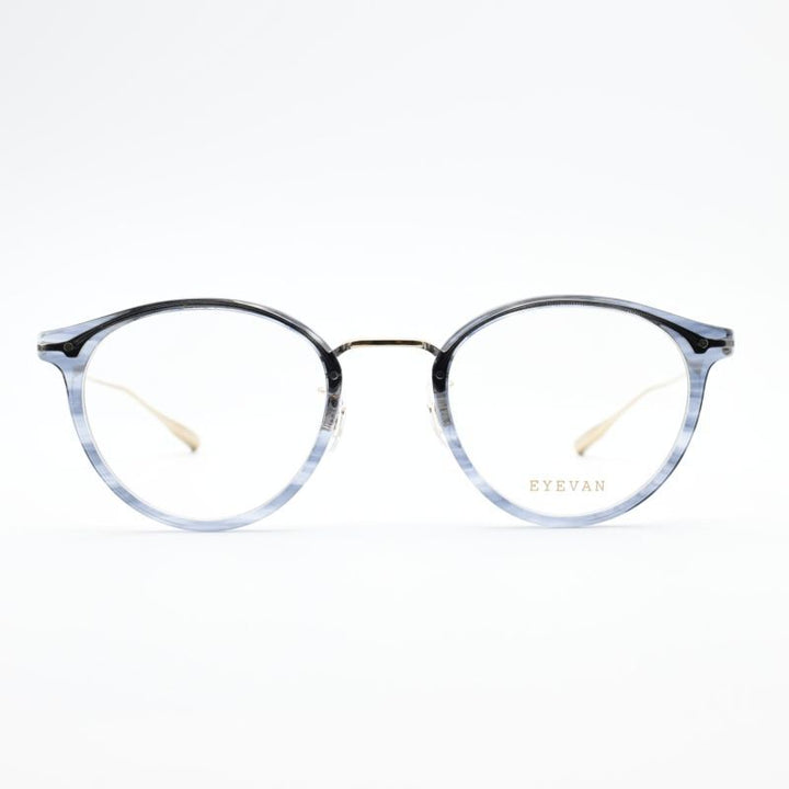 川口 春奈さん「９ボーダー」着用モデル<br>EYEVAN アイヴァン ACOSTA col-DSEA 46サイズ