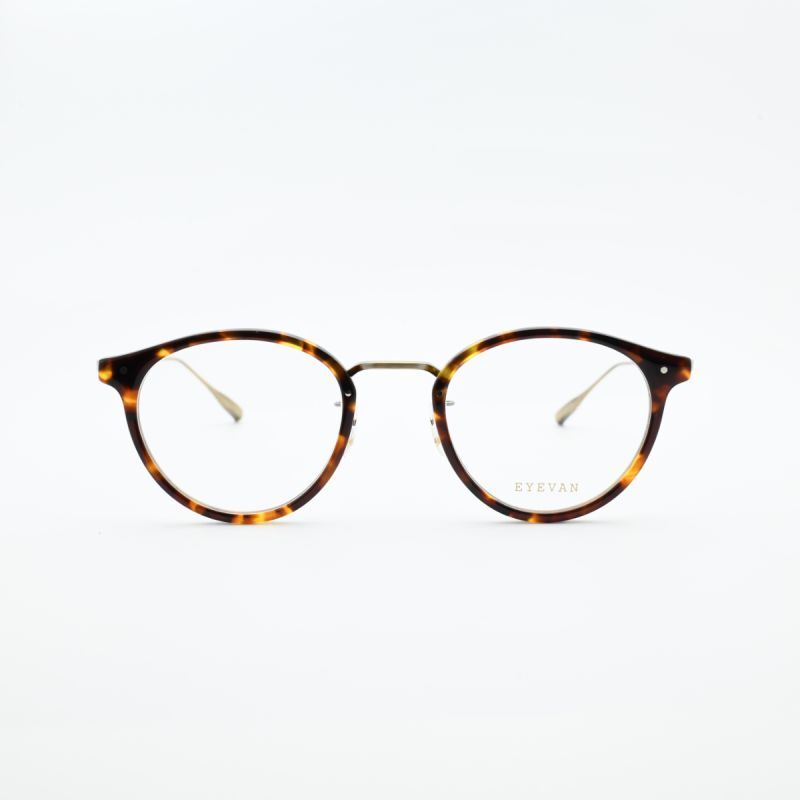 川口 春奈「９ボーダー」着用モデル<br>EYEVAN アイヴァン Acosta col-TORT 46サイズ