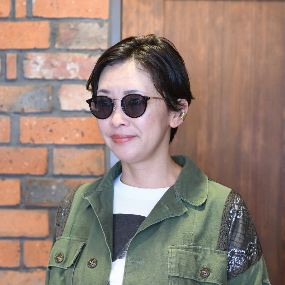 EYEVAN アイヴァン ACOSTA col-PBK lens-GRY 48サイズ