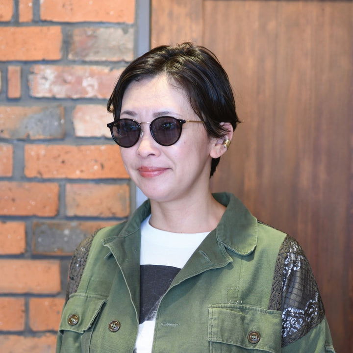 EYEVAN アイヴァン ACOSTA col-PBK lens-GRY 48サイズ