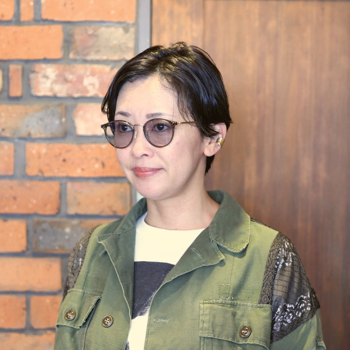 EYEVAN アイヴァン ACOSTA col-SMK lens-LT-GY 48サイズ