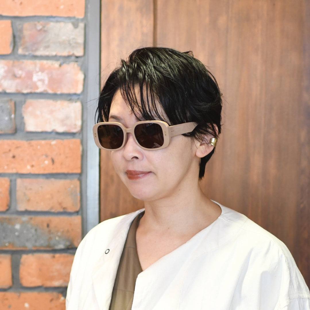 ACCRUE アクルー<br>JARRETT ジャレット<br>Pink beige/Brown Lens<br>