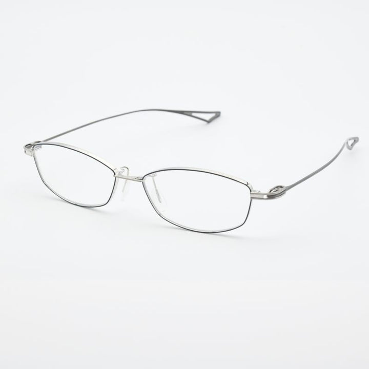 増永眼鏡 MASUNAGA ACT THREE col-2 SL/NAVY/BK