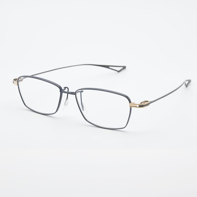 増永眼鏡 MASUNAGA ACT TWO col-1 NAVY/GP/BK