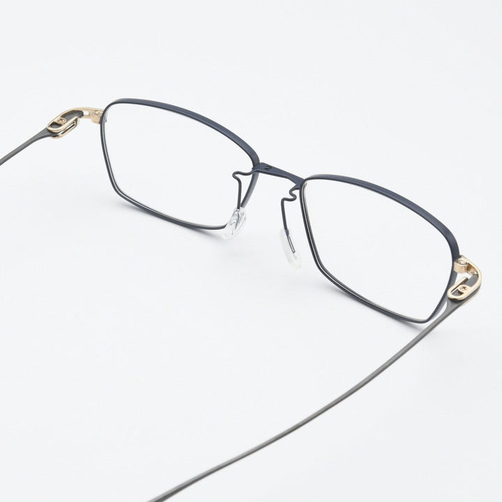 増永眼鏡 MASUNAGA ACT TWO col-1 NAVY/GP/BK
