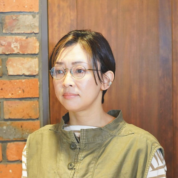 北川 景子さん「女神の教室～リーガル青春白書～」着用モデル<br> EYEVAN アイヴァン ATLAS col-AG 44サイズ