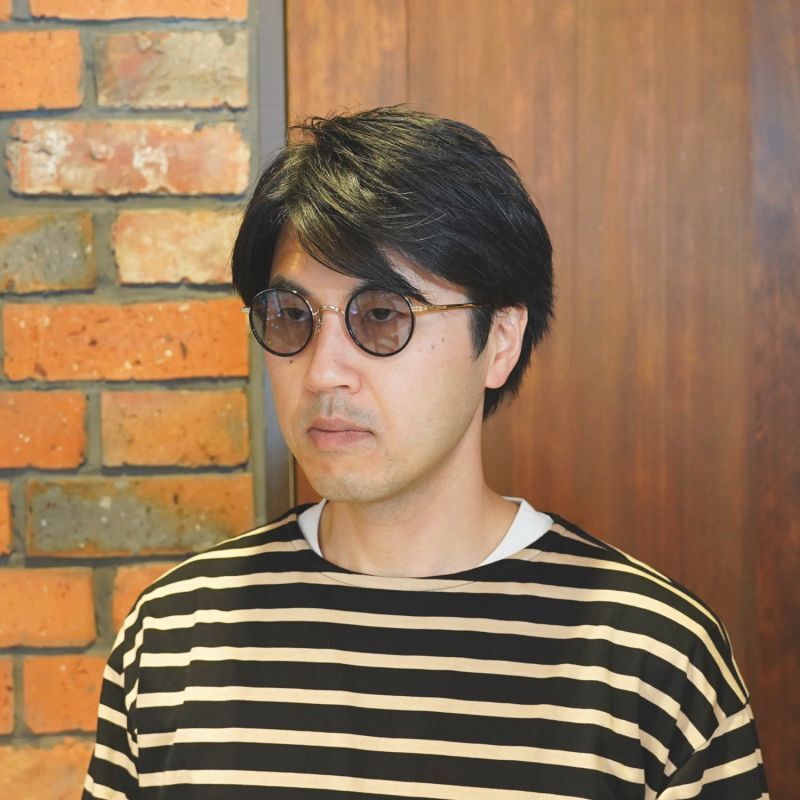 大倉 忠義さん 着用モデル EYEVAN アイヴァン BALURE-SUN col-PBK/G 45サイズ