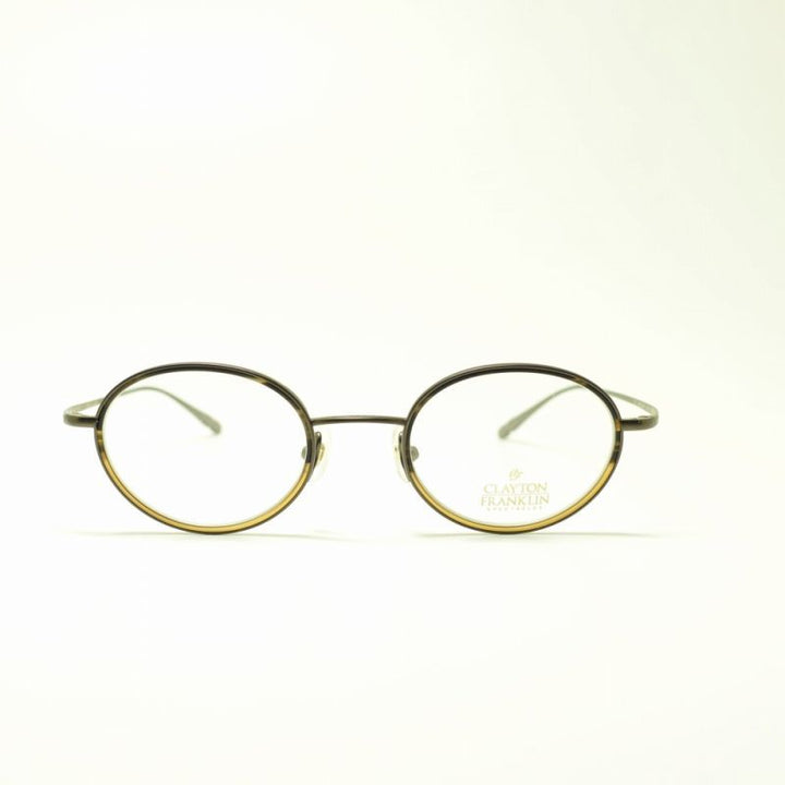 CLAYTON FRANKLIN クレイトンフランクリン 607 MBR/MHB マットブラウン<br><br>メガネ 眼鏡 めがね メンズ レディース おしゃれ ブランド 人気 おすすめ フレーム 流行り 度付き レンズ