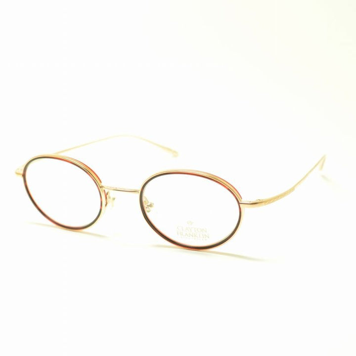 CLAYTON FRANKLIN クレイトンフランクリン 607 RG/RDS レッドゴールド メガネ 眼鏡 めがね メンズ レディース おしゃれ ブランド 人気 おすすめ フレーム 流行り 度付き レンズ