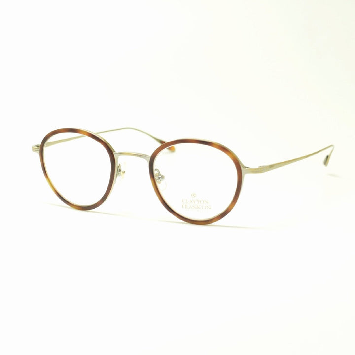 CLAYTON FRANKLIN クレイトンフランクリン 627P AGP/MDM アンティークゴールド/マットデミ メガネ 眼鏡 めがね メンズ レディース おしゃれ ブランド 人気 おすすめ フレーム 流行り 度付き レンズ