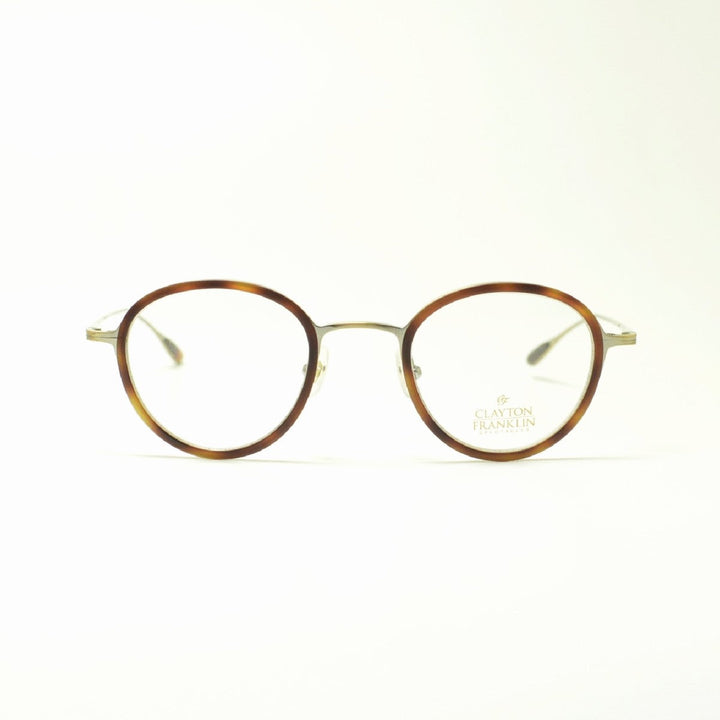 CLAYTON FRANKLIN クレイトンフランクリン 627P AGP/MDM アンティークゴールド/マットデミ メガネ 眼鏡 めがね メンズ レディース おしゃれ ブランド 人気 おすすめ フレーム 流行り 度付き レンズ