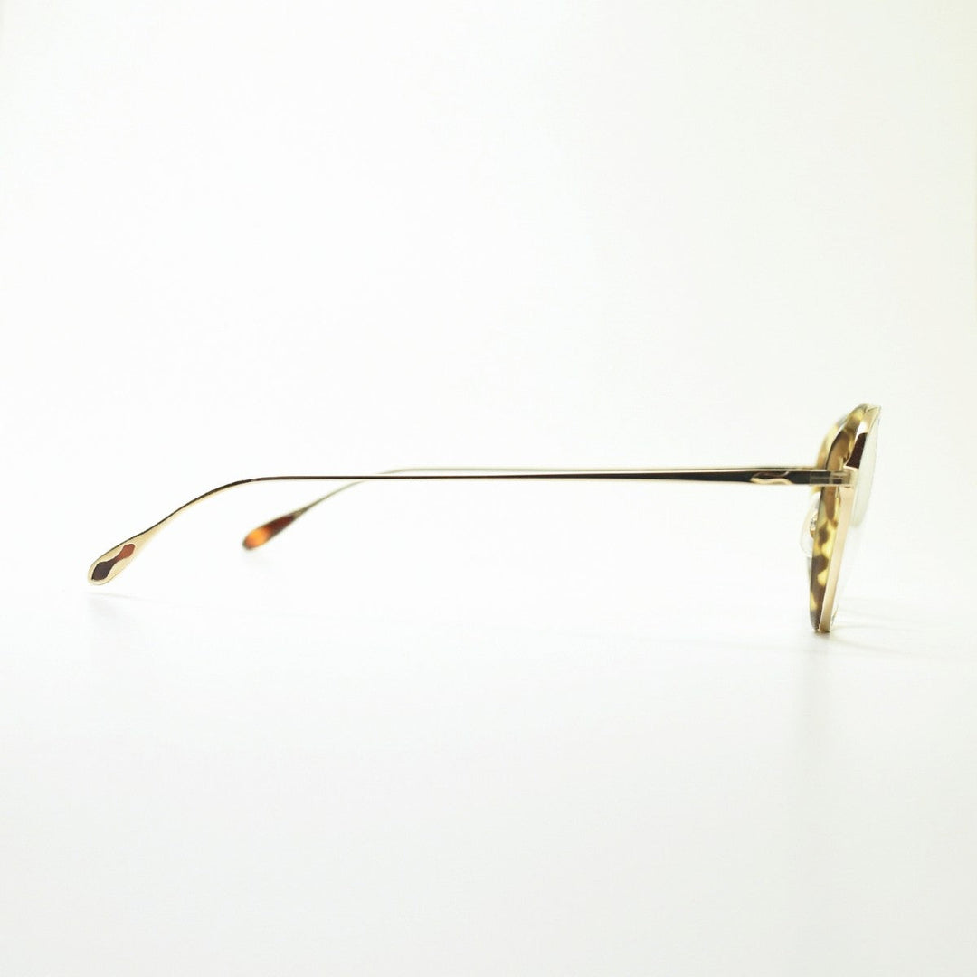 CLAYTON FRANKLIN クレイトンフランクリン<br>627SS GP/BT<br>（ゴールド ブラウントートイズ/デモレンズ）<br><br>メガネ 眼鏡 めがね メンズ レディース おしゃれ<br>ブランド 人気 おすすめ フレーム 流行り 度付き レンズ