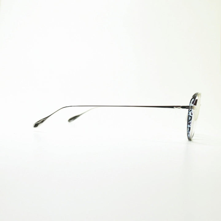 CLAYTON FRANKLIN クレイトンフランクリン<br>627SS SL/BLS<br>（シルバー ブルーササ/デモレンズ）<br><br>メガネ 眼鏡 めがね メンズ レディース おしゃれ<br>ブランド 人気 おすすめ フレーム 流行り 度付き レンズ