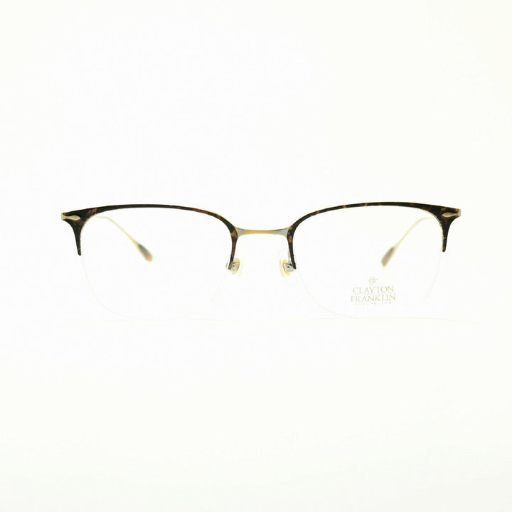 CLAYTON FRANKLIN クレイトンフランクリン<br>634 AGP<br>（アンティークゴールド/デモレンズ）<br><br>メガネ 眼鏡 めがね メンズ レディース おしゃれ<br>ブランド 人気 おすすめ フレーム 流行り 度付き レンズ