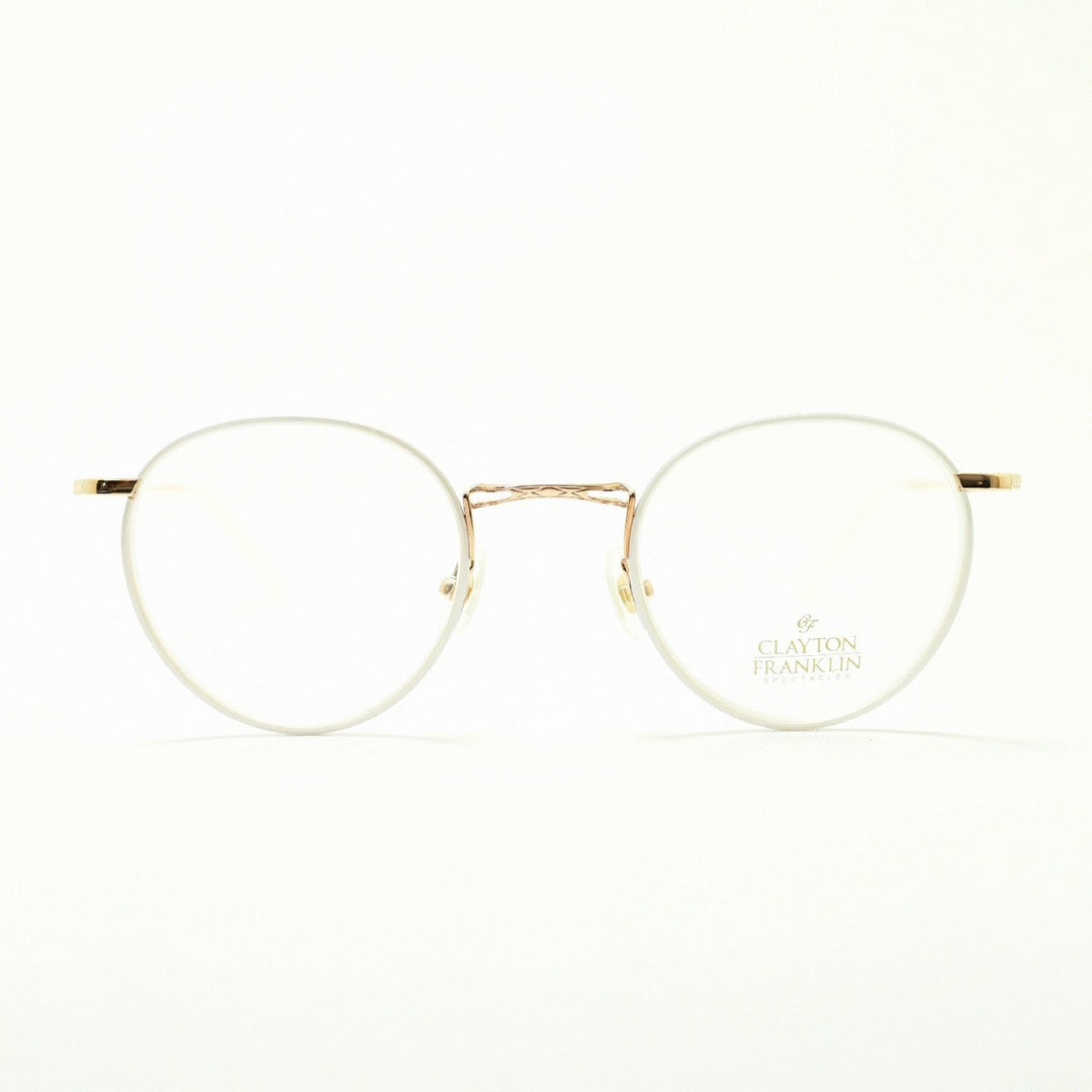 CLAYTON FRANKLIN クレイトンフランクリン<br>635 RG<br>（ローズゴールド/デモレンズ）<br><br>メガネ 眼鏡 めがね メンズ レディース おしゃれ<br>ブランド 人気 おすすめ フレーム 流行り 度付き レンズ