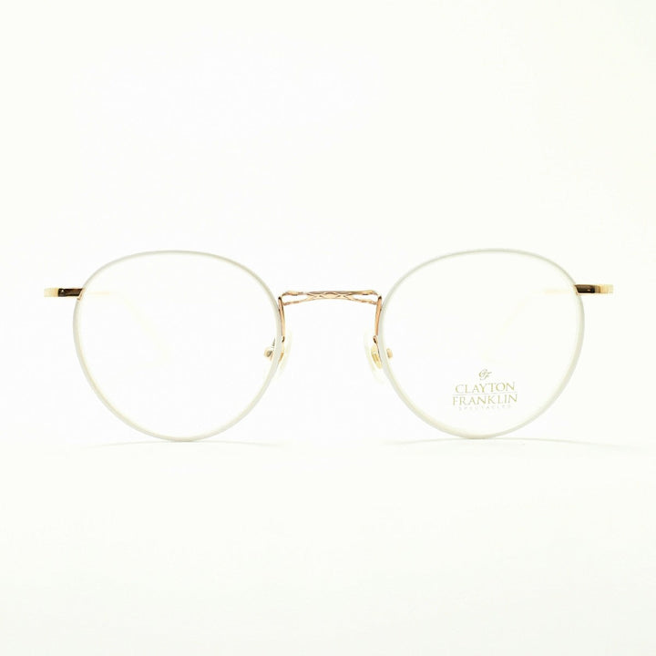 CLAYTON FRANKLIN クレイトンフランクリン<br>635 RG<br>（ローズゴールド/デモレンズ）<br><br>メガネ 眼鏡 めがね メンズ レディース おしゃれ<br>ブランド 人気 おすすめ フレーム 流行り 度付き レンズ