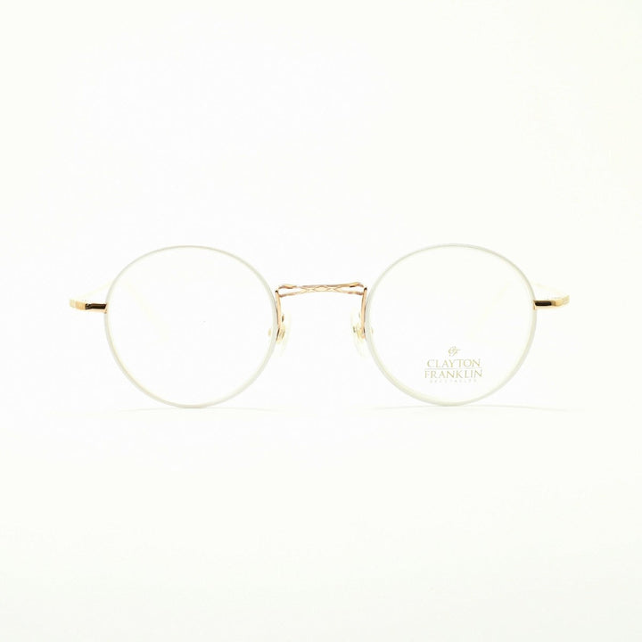 CLAYTON FRANKLIN クレイトンフランクリン<br>636 RG<br>（ローズゴールド/デモレンズ）<br><br>メガネ 眼鏡 めがね メンズ レディース おしゃれ<br>ブランド 人気 おすすめ フレーム 流行り 度付き レンズ