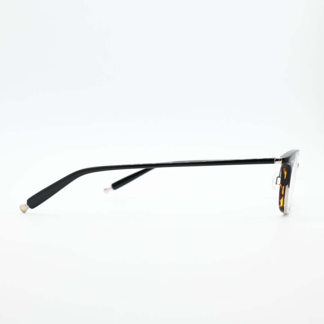 CLAYTON FRANKLIN クレイトンフランクリン<br>722 BKDH ブラックデミハーフ<br><br>メガネ 眼鏡 めがね メンズ レディース おしゃれ ブランド 人気 おすすめ フレーム 流行り 度付き レンズ
