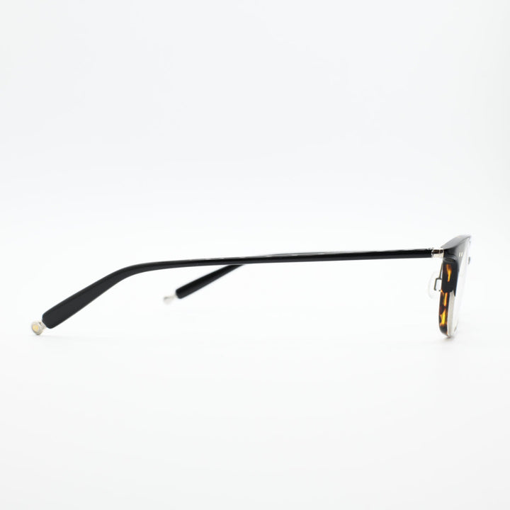 CLAYTON FRANKLIN クレイトンフランクリン<br>722 BKDH ブラックデミハーフ<br><br>メガネ 眼鏡 めがね メンズ レディース おしゃれ ブランド 人気 おすすめ フレーム 流行り 度付き レンズ