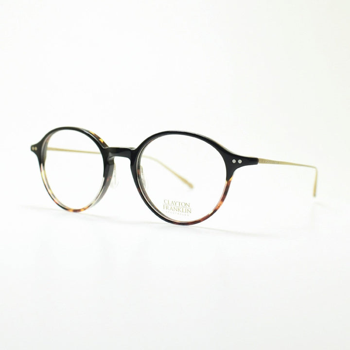CLAYTON FRANKLIN クレイトンフランクリン<br>766 BKDH<br>（ブラックデミハーフ/デモレンズ）<br><br>綾瀬はるか ベンザブロック ＣＭ着用モデル