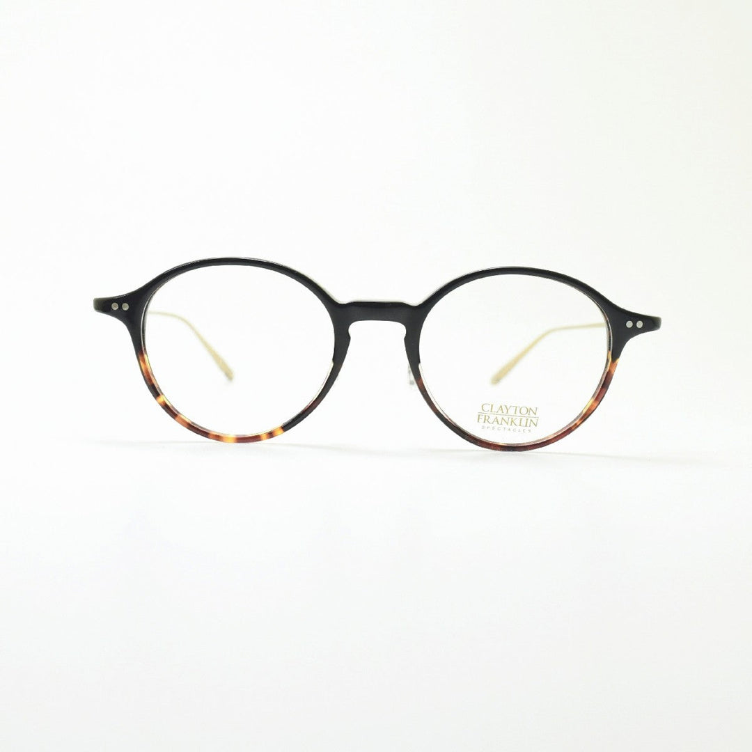 CLAYTON FRANKLIN クレイトンフランクリン<br>766 BKDH<br>（ブラックデミハーフ/デモレンズ）<br><br>綾瀬はるか ベンザブロック ＣＭ着用モデル